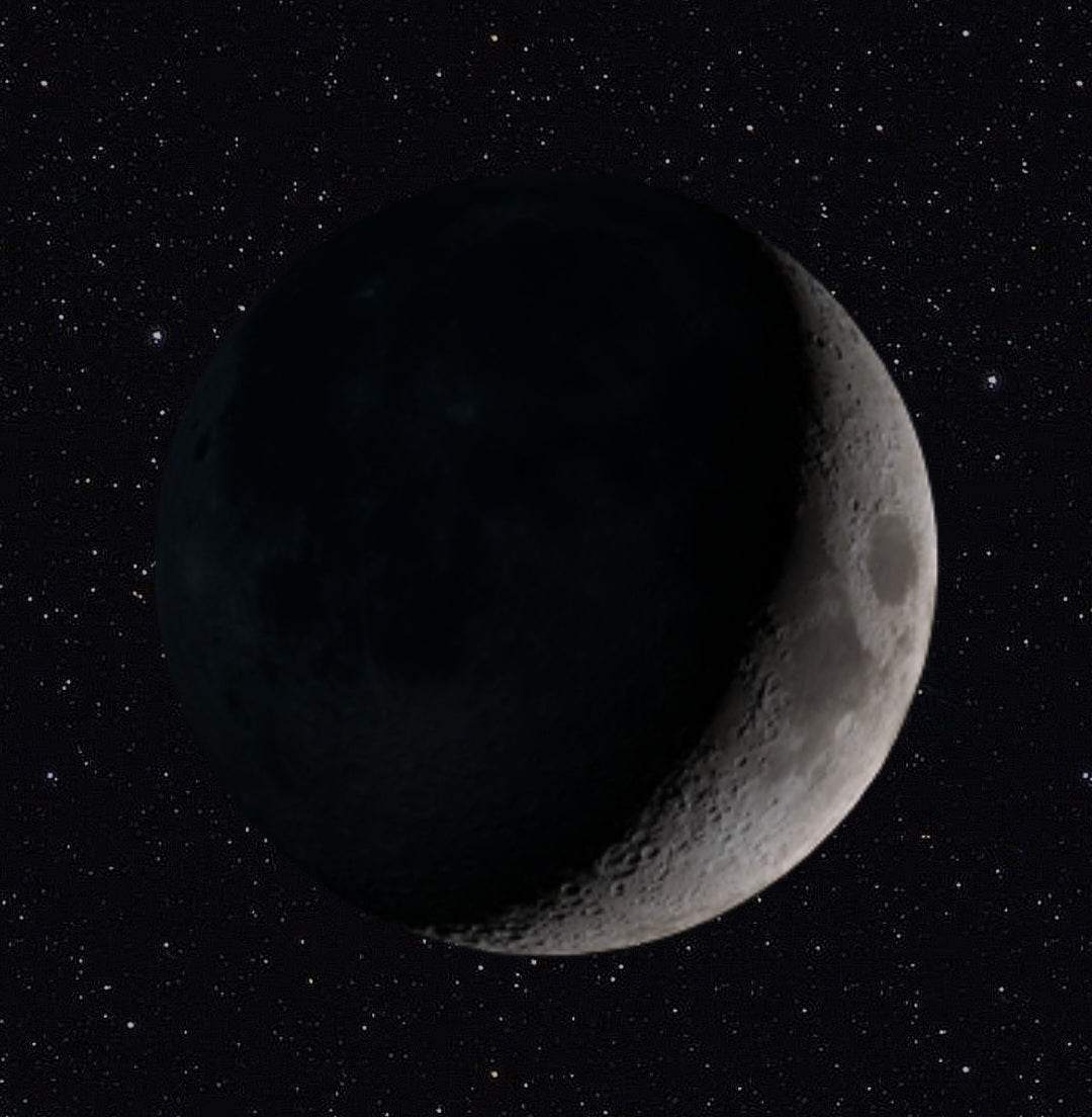 Understanding the Waxing Crescent: Angular Momentum and the First Breath of Intent