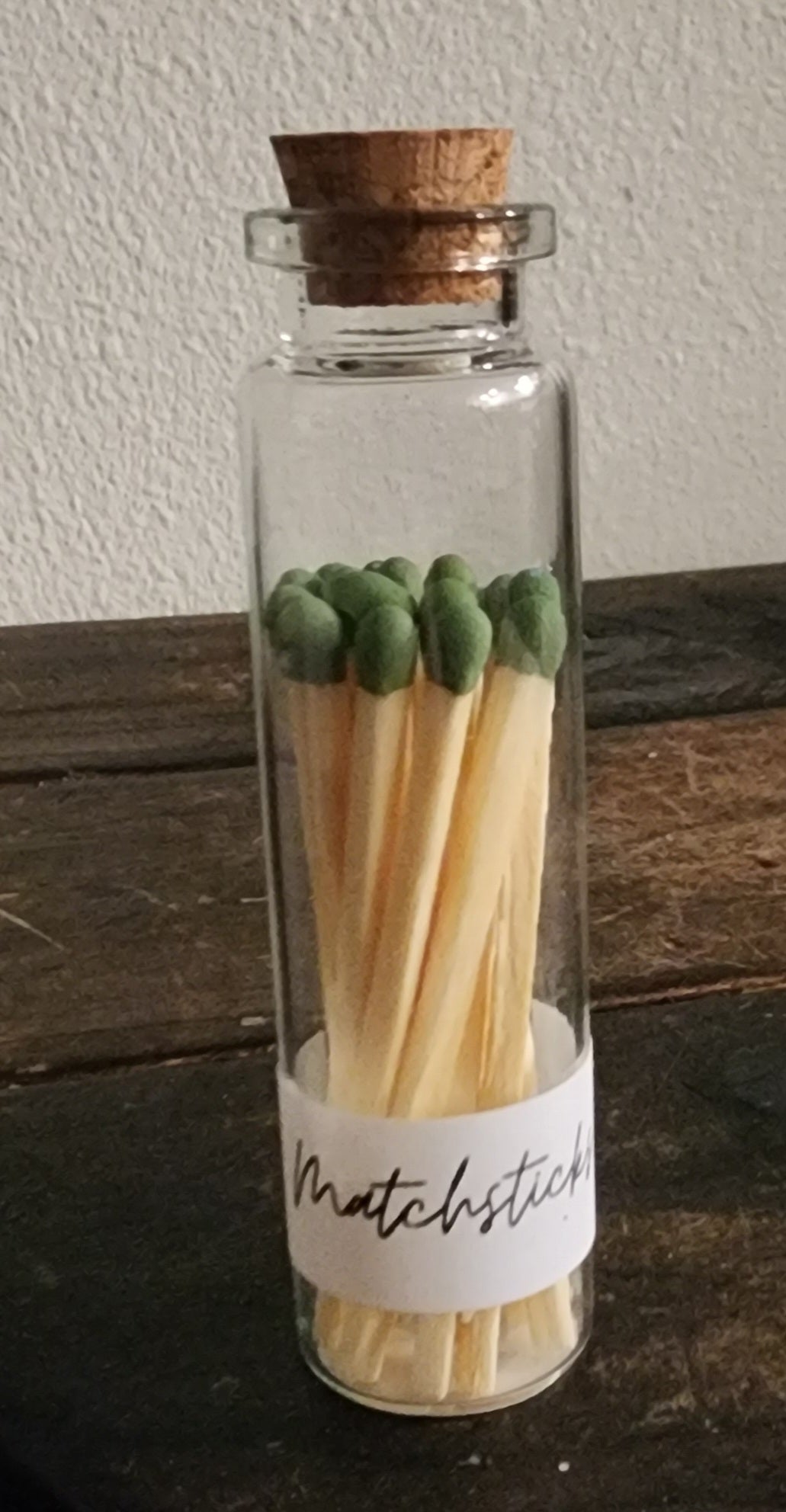 Ritual Matches | Glass Apothecary Bottle