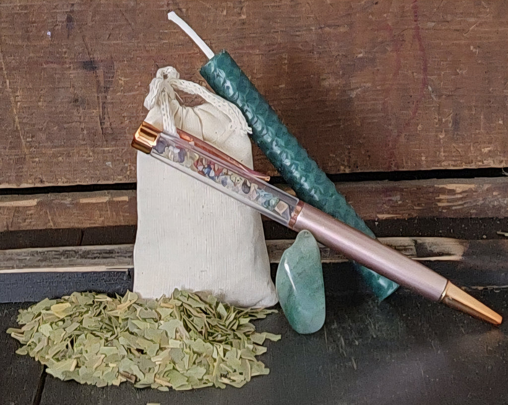 Singular Path Ritual Kit (With Mineral Pen or Spirit Jar)