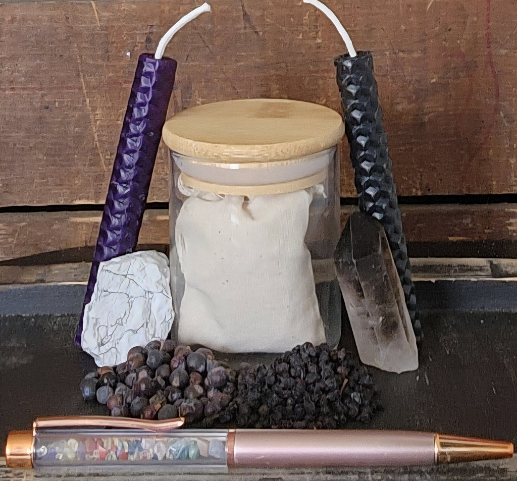 Weaver's Path Ritual Kit (With Jar and Pen)