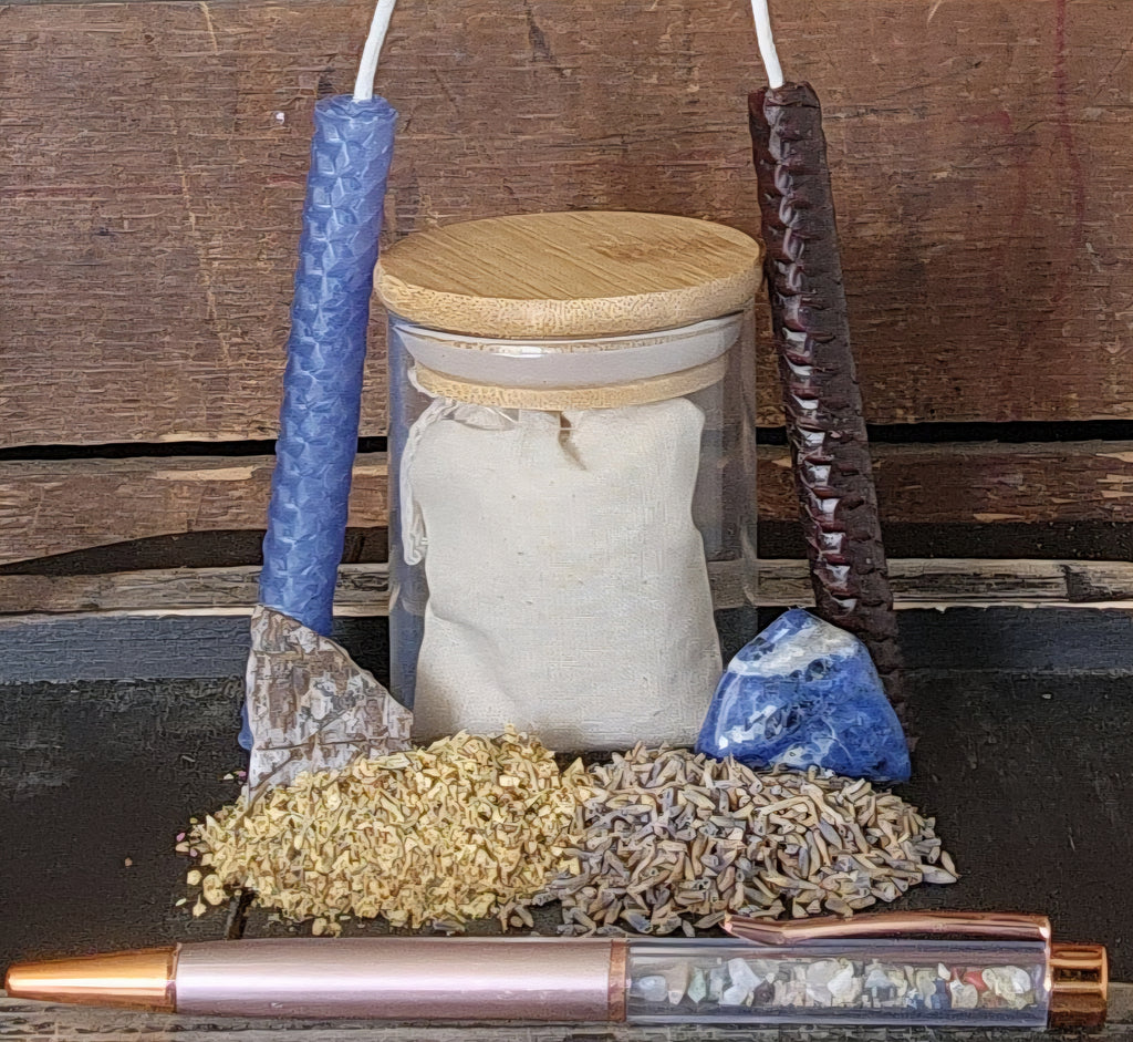Weaver's Path Ritual Kit (With Jar and Pen)