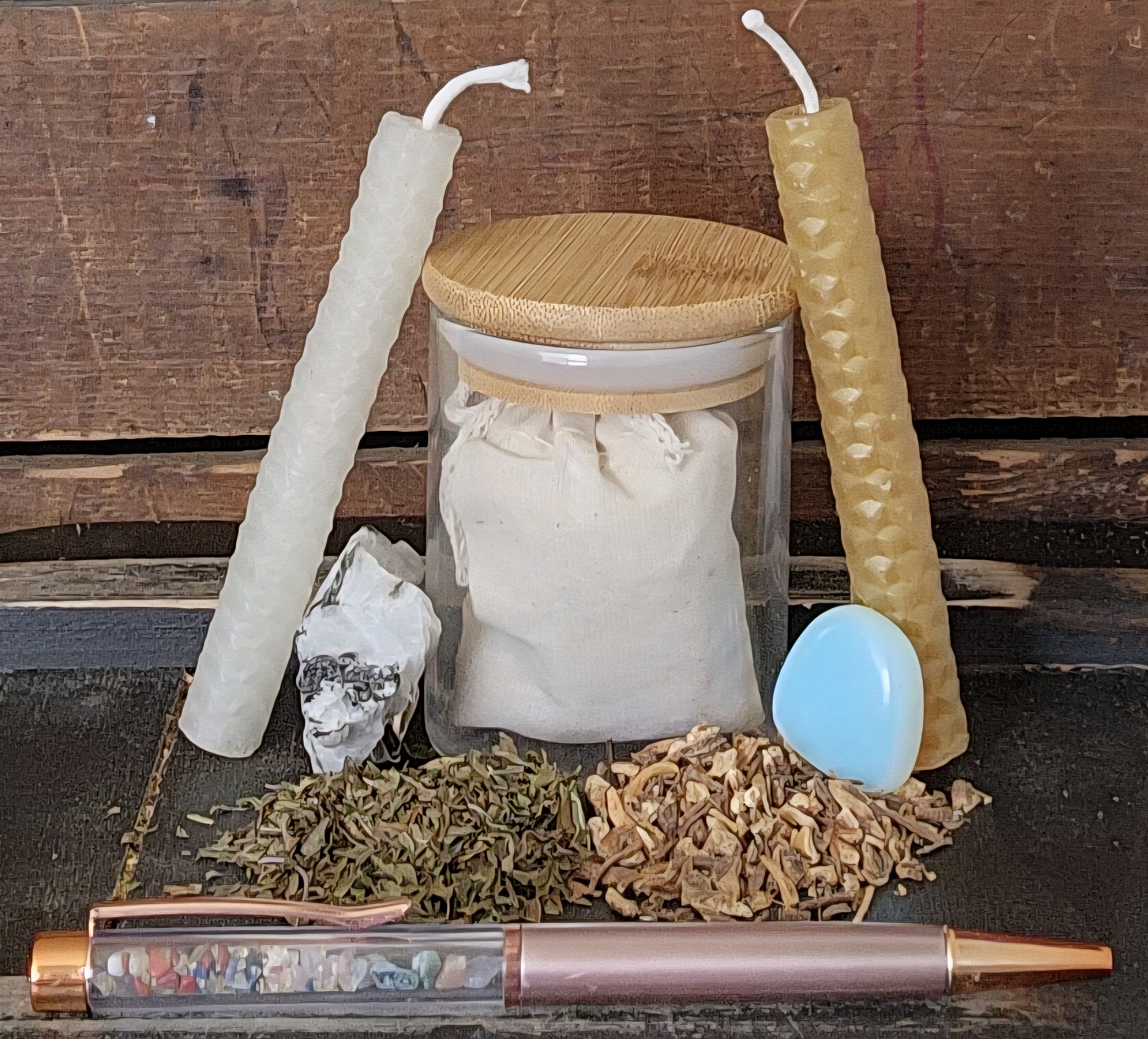 Weaver's Path Ritual Kit (With Jar and Pen)
