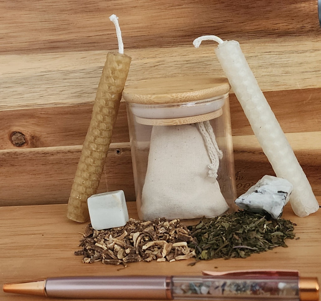 Weaver's Path Ritual Kit (With Jar and Pen)